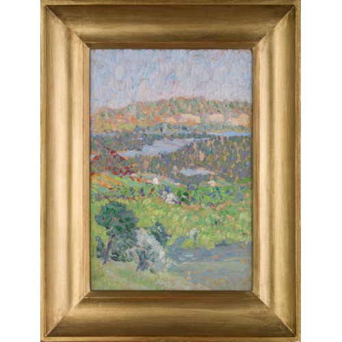 LANDSCAPE WITH VIEW OF THE DANUBE